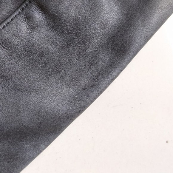 JOHN VARVATOS STAR USA BAND COLLAR LEATHER JACKET - Picture 9 of 10